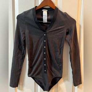 Grey Wolford bodysuit size small